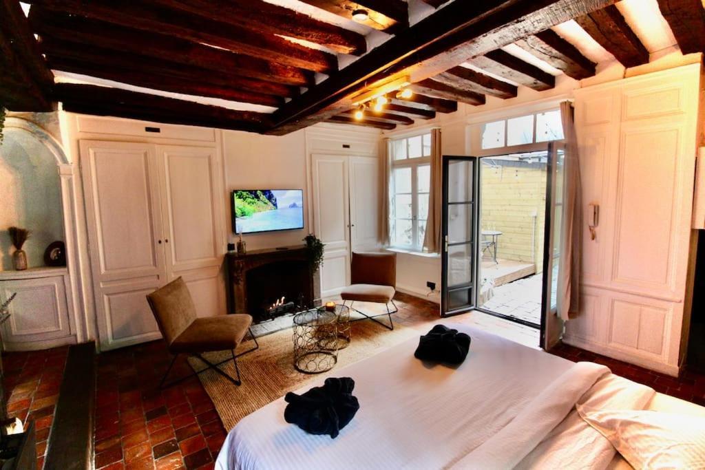 Le Spa Gustave - Sauna, Jacuzzi & Terrasse A רואן מראה חיצוני תמונה