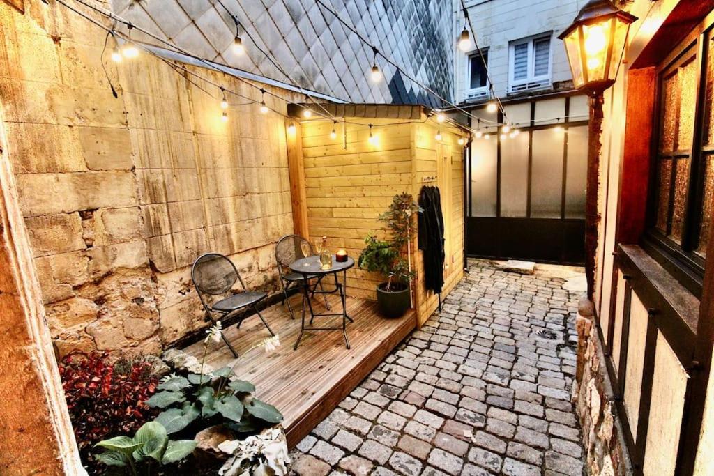 Le Spa Gustave - Sauna, Jacuzzi & Terrasse A רואן מראה חיצוני תמונה